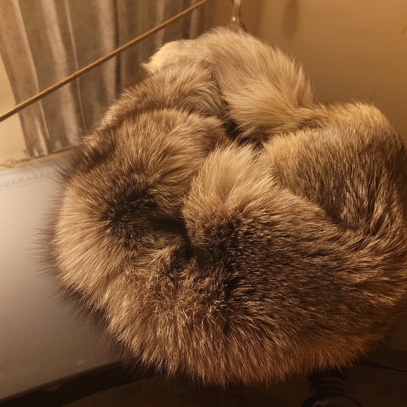 "Real" fox scarf, zero imperfect condition - Picture 1 of 3